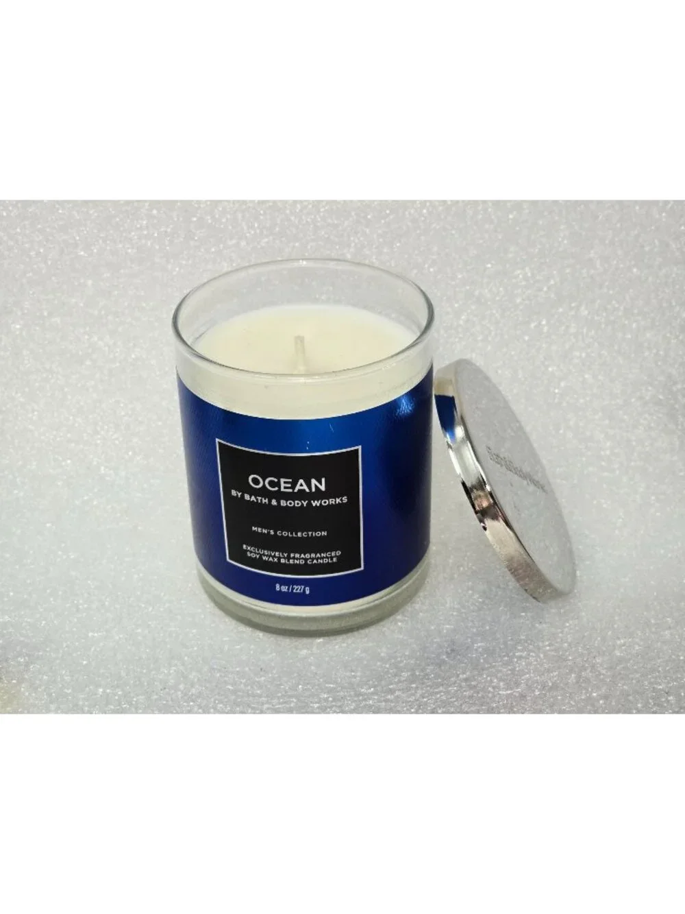 Ocean Mens Collection Soy Blend Candle 8 Oz By Bath & Body Works